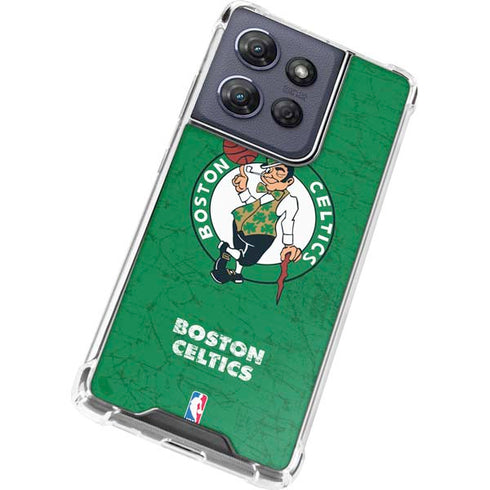 NBA Boston Celtics Green Primary Logo Moto G Power 5G (2025) Clear Case