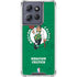 NBA Boston Celtics Green Primary Logo Moto G Stylus 5G (2025) Clear Case