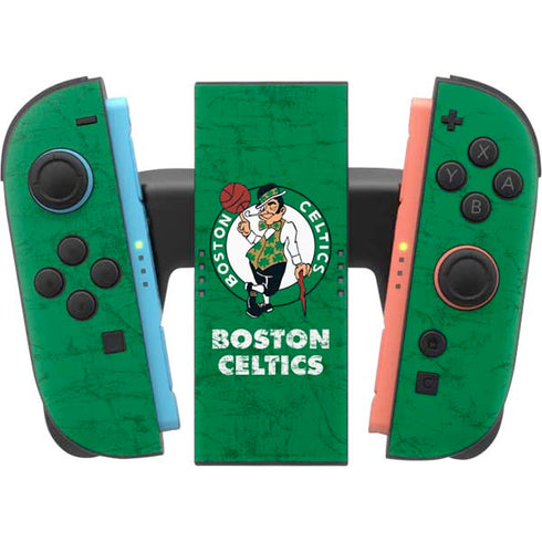 NBA Boston Celtics Green Primary Logo Nintendo Switch 2 (2025) Joy-Con Controller Skin
