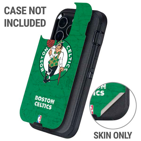 NBA Boston Celtics Green Primary Logo Otterbox Defender iPhone Skin