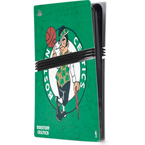 NBA Boston Celtics Green Primary Logo PlayStation PS5 Skins
