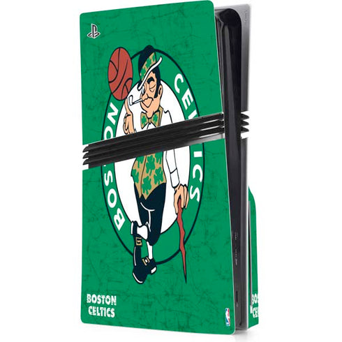 NBA Boston Celtics Green Primary Logo PlayStation PS5 Skins