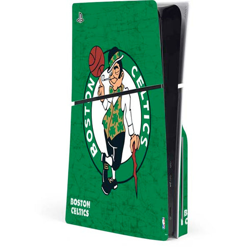 NBA Boston Celtics Green Primary Logo PlayStation PS5 Skins
