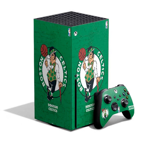NBA Boston Celtics Green Primary Logo Xbox Series X Bundle Skin