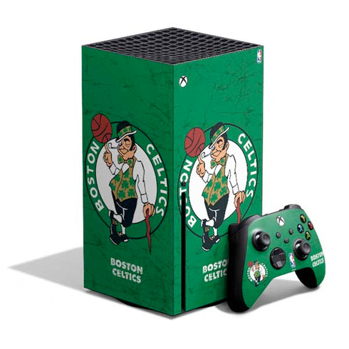 NBA Boston Celtics Green Primary Logo Xbox Series X Skins