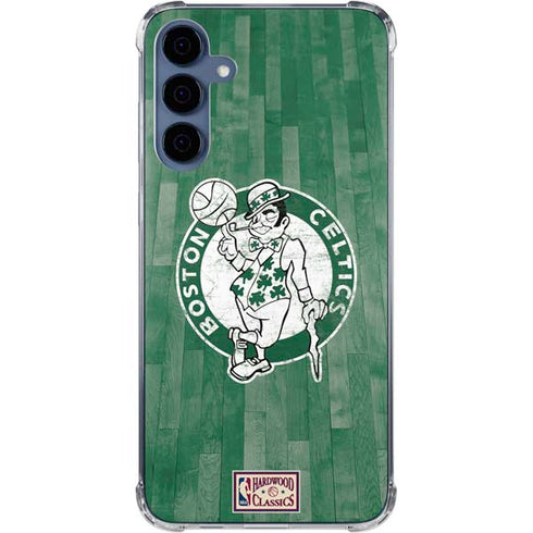 NBA Boston Celtics Hardwood Classics Galaxy A35 5G Clear Case