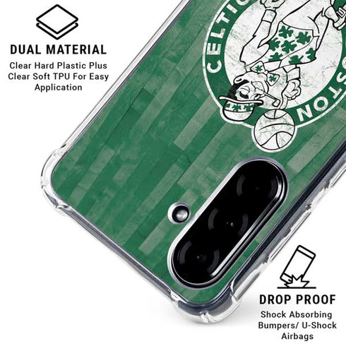 NBA Boston Celtics Hardwood Classics Galaxy A36 5G Clear Case