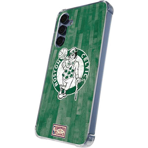 NBA Boston Celtics Hardwood Classics Galaxy A55 5G Clear Case