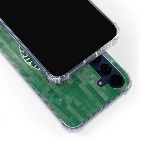 NBA Boston Celtics Hardwood Classics Galaxy A55 5G Clear Case