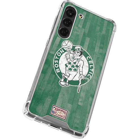 NBA Boston Celtics Hardwood Classics Galaxy S24 FE Clear Case