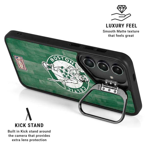NBA Boston Celtics Hardwood Classics Galaxy S24 FE Kickstand Case