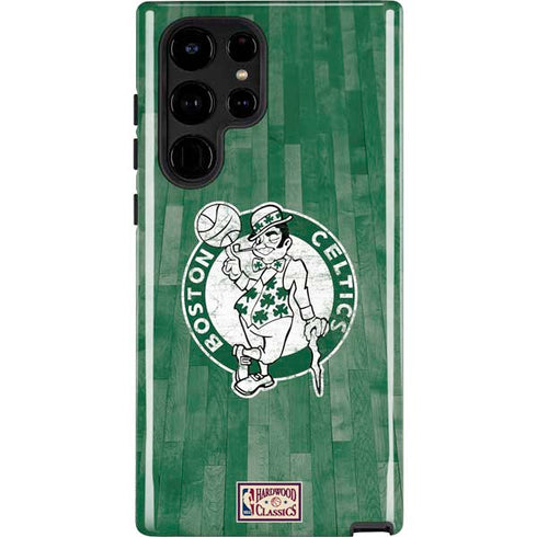 NBA Boston Celtics Hardwood Classics Galaxy S25 Ultra Impact Case