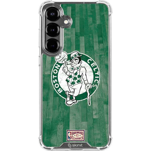 NBA Boston Celtics Hardwood Classics Galaxy S26 Clear Case