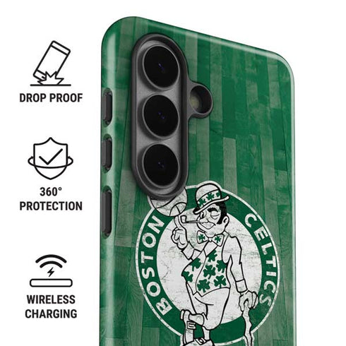 NBA Boston Celtics Hardwood Classics Galaxy S26 Impact Case