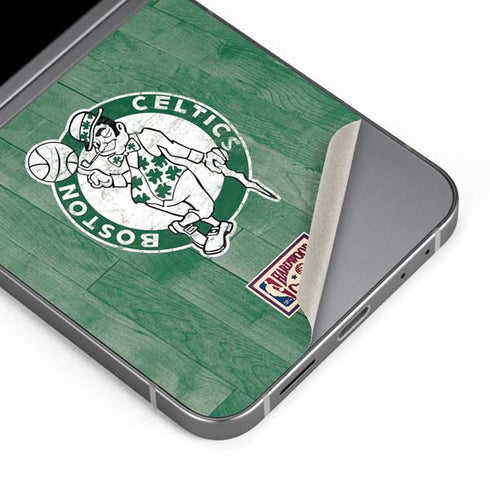 NBA Boston Celtics Hardwood Classics Galaxy Z Flip6 Skin