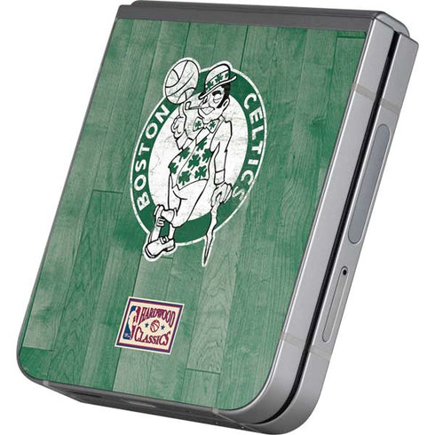 NBA Boston Celtics Hardwood Classics Galaxy Z Flip6 Skin