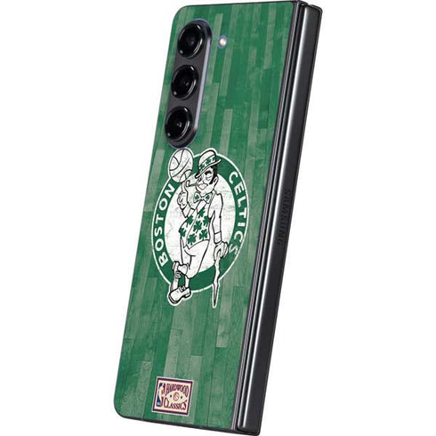 NBA Boston Celtics Hardwood Classics Galaxy Z Fold5 5G Skin