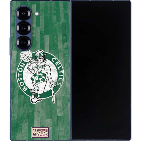 NBA Boston Celtics Hardwood Classics Galaxy Z Fold6 Skin