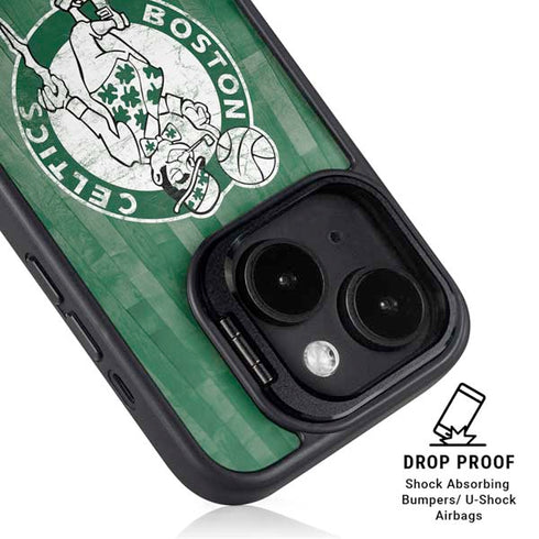 NBA Boston Celtics Hardwood Classics iPhone 14 Plus Kickstand Case