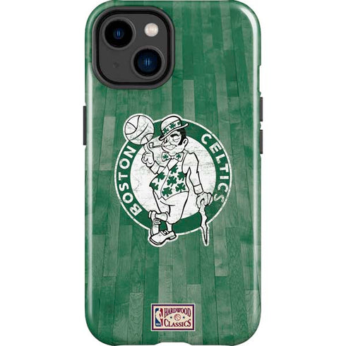 NBA Boston Celtics Hardwood Classics iPhone 15 Impact Case