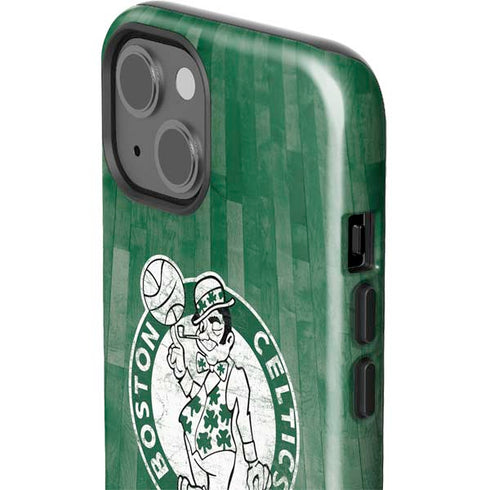 NBA Boston Celtics Hardwood Classics iPhone 15 Impact Case