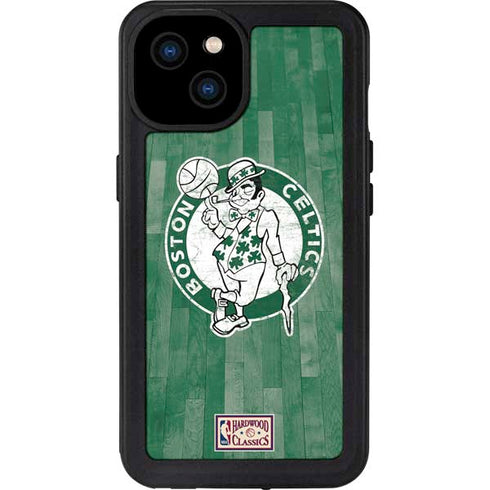 NBA Boston Celtics Hardwood Classics iPhone 15 Plus Waterproof Case