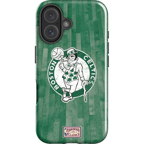 NBA Boston Celtics Hardwood Classics iPhone 16 Impact Case