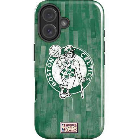 NBA Boston Celtics Hardwood Classics iPhone 16 Magsafe Impact Case