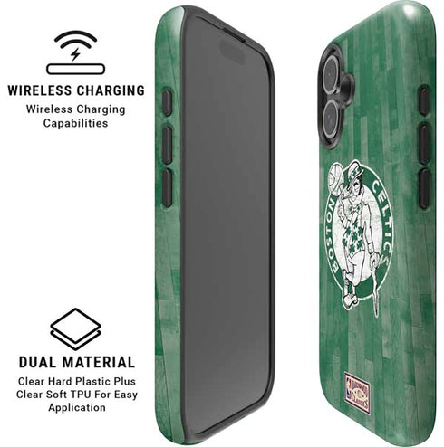 NBA Boston Celtics Hardwood Classics iPhone 16 Magsafe Impact Case