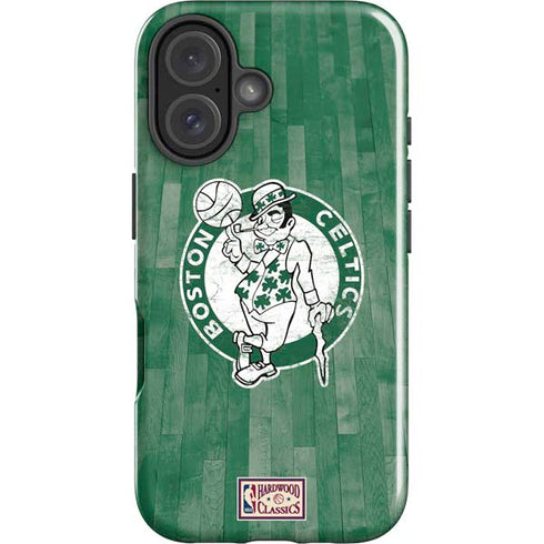 NBA Boston Celtics Hardwood Classics iPhone 16 Plus Impact Case