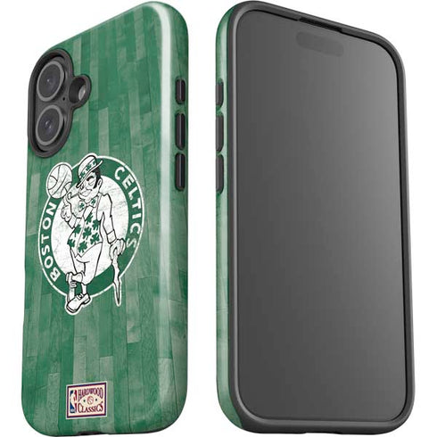 NBA Boston Celtics Hardwood Classics iPhone 16 Plus Impact Case