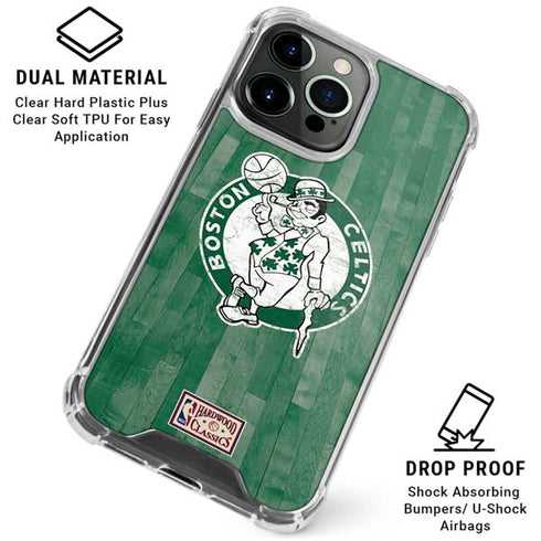 NBA Boston Celtics Hardwood Classics iPhone 16 Pro Max Clear Case
