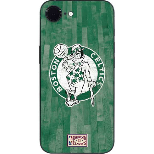 NBA Boston Celtics Hardwood Classics iPhone 16e Skin