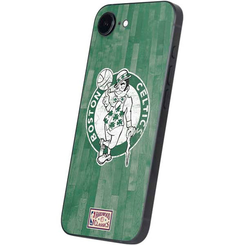 NBA Boston Celtics Hardwood Classics iPhone 16e Skin