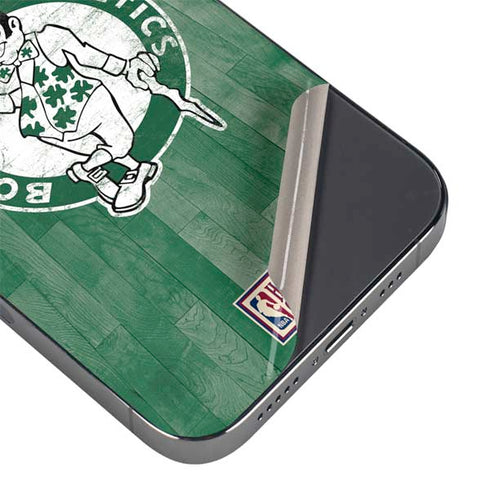 NBA Boston Celtics Hardwood Classics iPhone 16e Skin