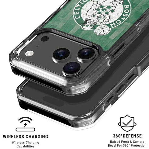 NBA Boston Celtics Hardwood Classics iPhone 18 Pro Clear Case