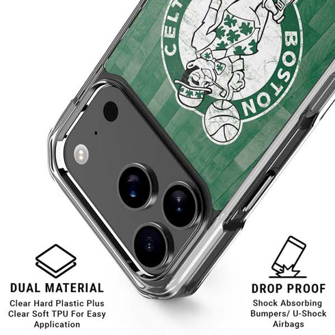 NBA Boston Celtics Hardwood Classics iPhone 18 Pro Clear Case