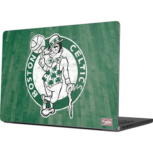 NBA Boston Celtics Hardwood Classics Apple MacBook Pro 14-inch Skin