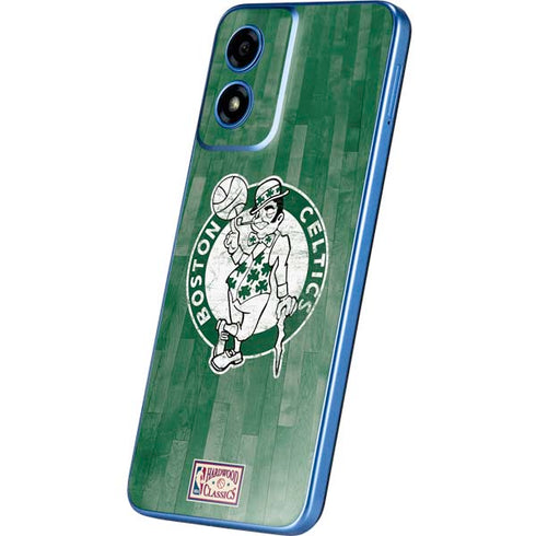 NBA Boston Celtics Hardwood Classics Moto G Play 4G (2024) Skin