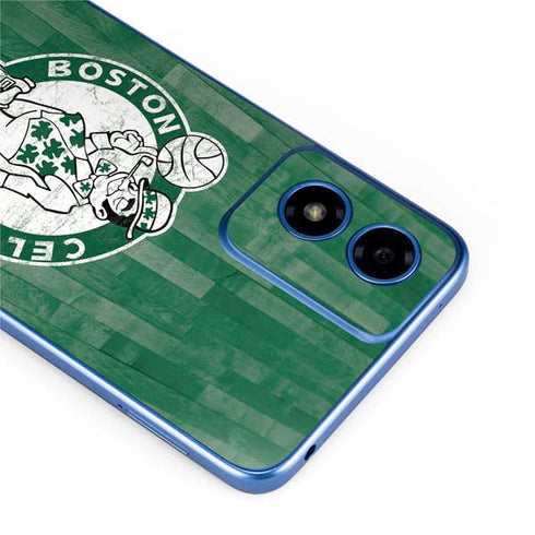 NBA Boston Celtics Hardwood Classics Moto G Play 4G (2024) Skin