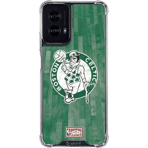 NBA Boston Celtics Hardwood Classics Moto G Power 5G (2024) Clear Case