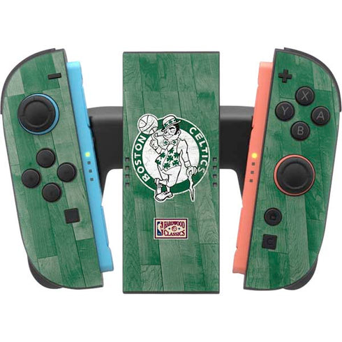 NBA Boston Celtics Hardwood Classics Nintendo Switch 2 (2025) Joy-Con Controller Skin
