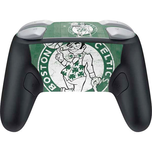 NBA Boston Celtics Hardwood Classics Nintendo Switch 2 (2025) Pro Controller Skin