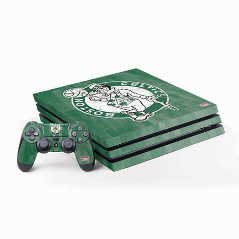 NBA Boston Celtics Hardwood Classics PlayStation PS4 Skins