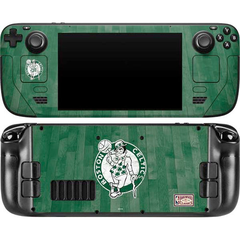 NBA Boston Celtics Hardwood Classics Steam Deck Handheld Gaming Computer Skin