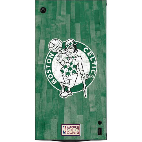 NBA Boston Celtics Hardwood Classics XBox Series X Digital Edition Console Skin