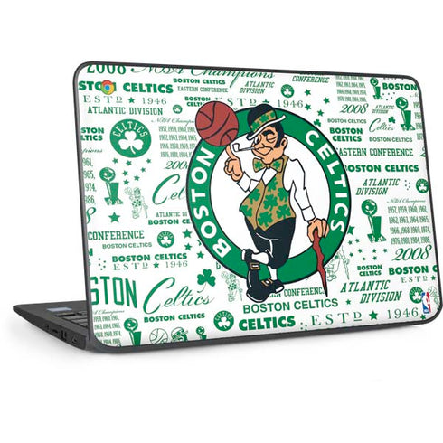 NBA Boston Celtics Historic Blast HP Chromebook Skin
