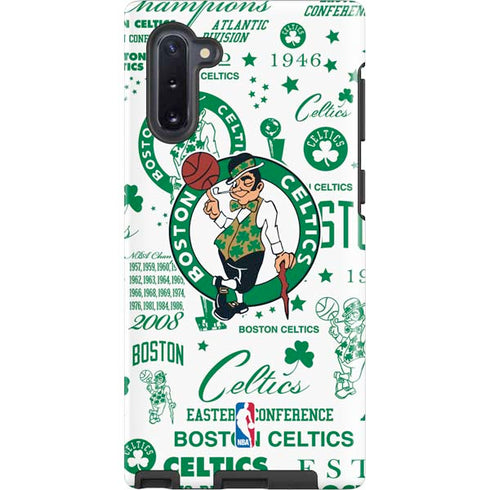NBA Boston Celtics Historic Blast Galaxy Cases