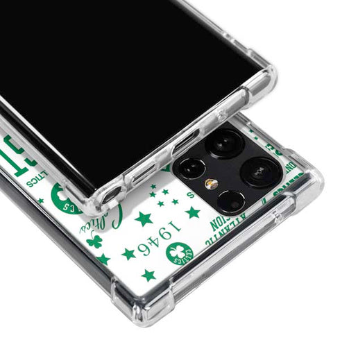 NBA Boston Celtics Historic Blast Galaxy S23 Ultra Clear Case