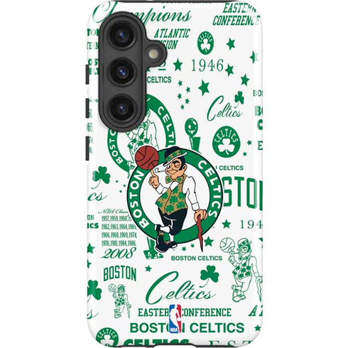 NBA Boston Celtics Historic Blast Galaxy S25 Impact Case